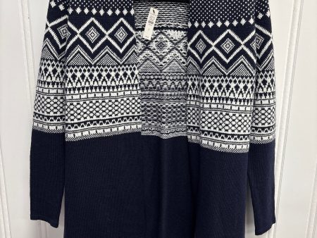 Cardigan By Talbots In Blue & White, Size:Sp Online