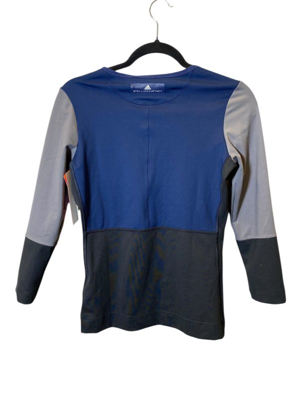 Athletic Top Long Sleeve Crewneck By Adidas In Multi-colored, Size: S For Sale