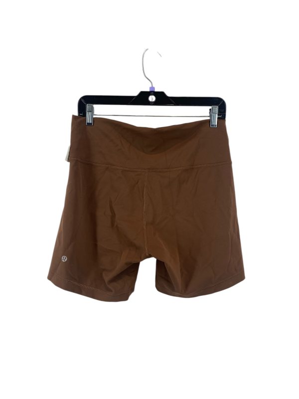 Athletic Shorts By Lululemon In Brown, Size: 14 Supply