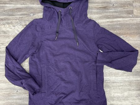 Athletic Sweatshirt Hoodie By Lululemon In Purple, Size: 4 Online Sale