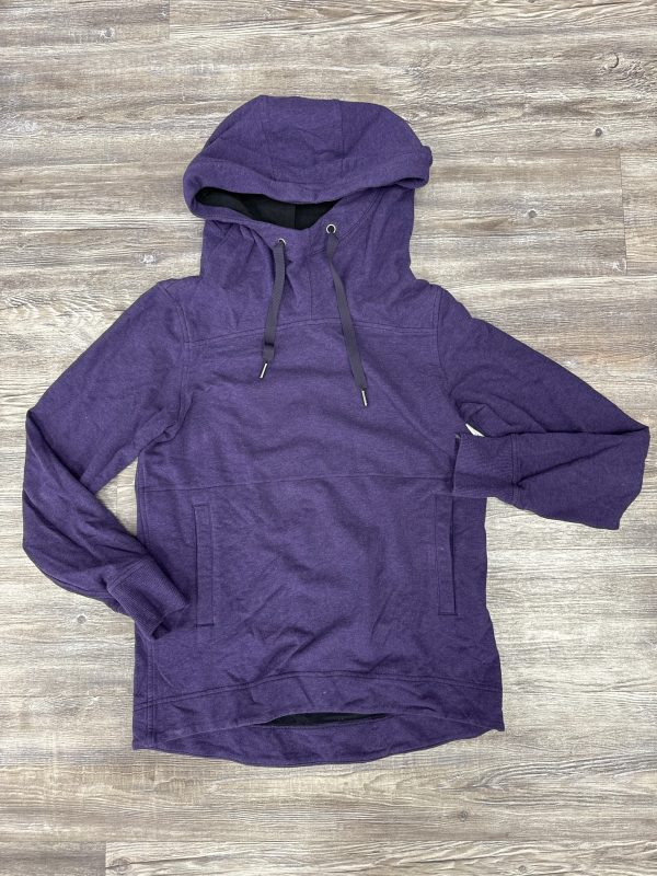 Athletic Sweatshirt Hoodie By Lululemon In Purple, Size: 4 Online Sale