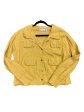 Blouse Long Sleeve By Clothes Mentor In Yellow, Size: Xl Supply