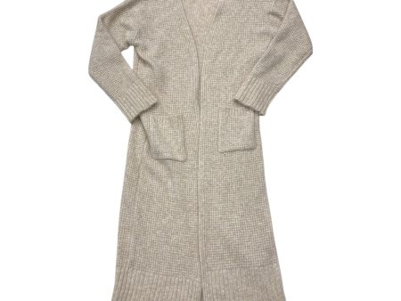 Sweater Cardigan By Express In Beige, Size:S For Discount