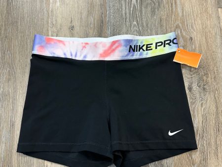 Athletic Shorts By Nike Apparel In Black, Size: L Cheap