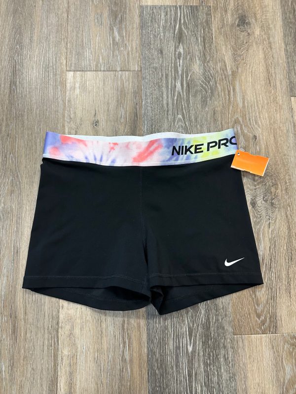 Athletic Shorts By Nike Apparel In Black, Size: L Cheap