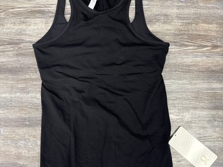 Athletic Tank Top By Lululemon In Black, Size: 8 For Discount