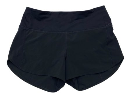 Athletic Shorts By Lululemon In Black, Size:8 Online Sale