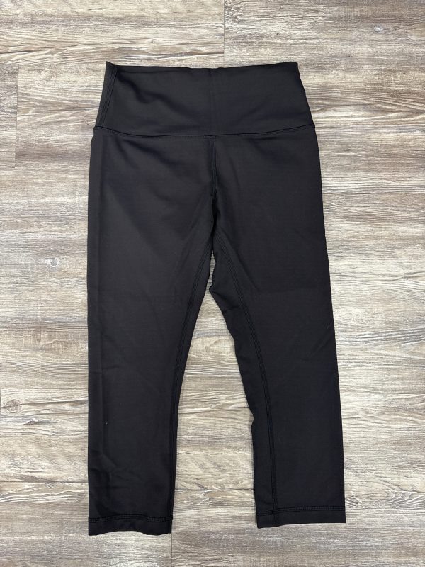 Athletic Capris By Lululemon In Black, Size: 8 For Cheap