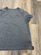 Athletic Top Short Sleeve By Under Armour In Grey, Size: 2x For Cheap