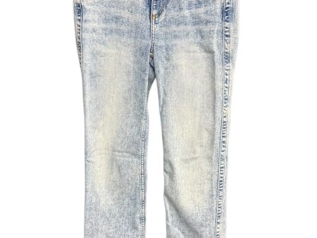 Jeans Straight By Rag & Bones Jeans In Blue Denim, Size: 2 For Sale