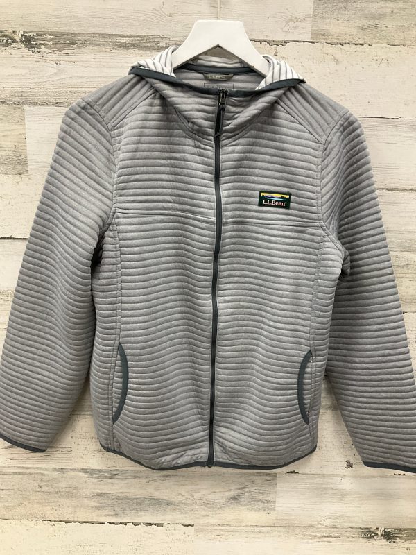 Athletic Jacket By L.l. Bean In Grey, Size: M Fashion