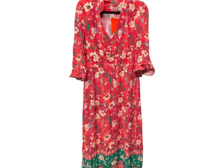 Dress Casual Maxi By  Leona Edmiston In Red, Size: 6 Supply