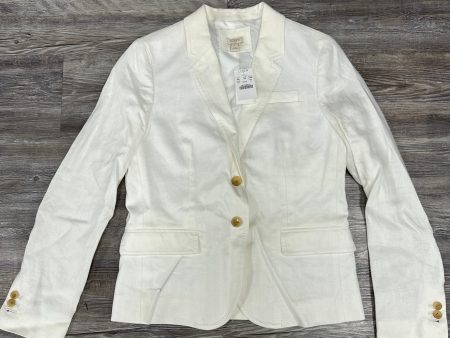 Blazer By J. Crew In White, Size: 8 Cheap