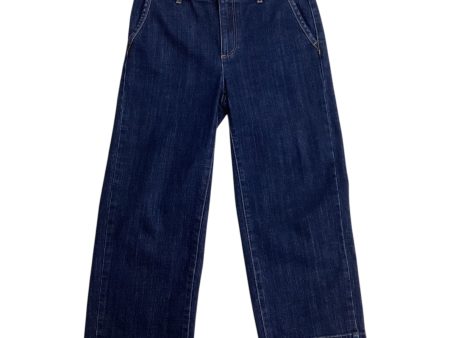 Jeans Cropped By Talbots In Blue Denim, Size: 4 on Sale