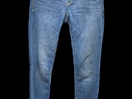 Jeans Skinny By Express In Blue, Size: 2 Online Sale