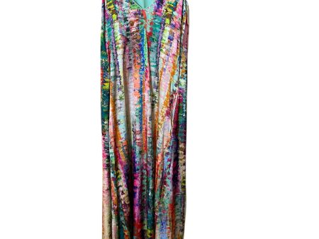 Dress Casual Maxi By Nicole Miller In Multi-colored, Size: Xs Cheap