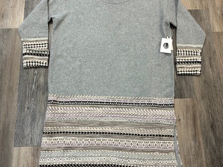 Dress Sweater By Daily Practice By Anthropologie In Grey, Size: Xl Online now