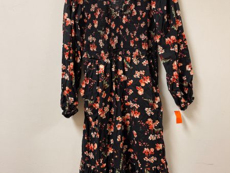 Dress Casual Maxi By Old Navy In Floral Print, Size: M Online Hot Sale