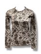 Athletic Top Long Sleeve Crewneck By Athleta In Floral Print, Size: Xs Cheap