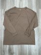 Athletic Top Long Sleeve Crewneck By Old Navy In Brown, Size: S Online Hot Sale