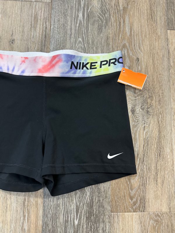 Athletic Shorts By Nike Apparel In Black, Size: L Cheap