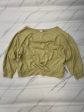 Athletic Sweatshirt Crewneck By Lululemon In Yellow, Size: 12 on Sale