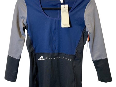 Athletic Top Long Sleeve Crewneck By Adidas In Multi-colored, Size: S For Sale