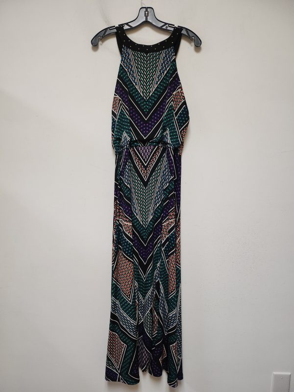 Dress Casual Maxi By Calvin Klein In Multi-colored, Size: M For Cheap