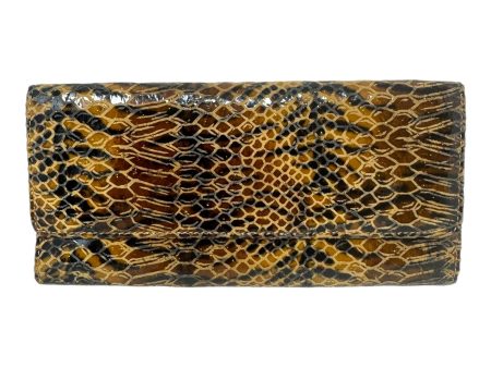 Snakeskin Trifold Wallet By Hobo Intl, Size: Medium Hot on Sale