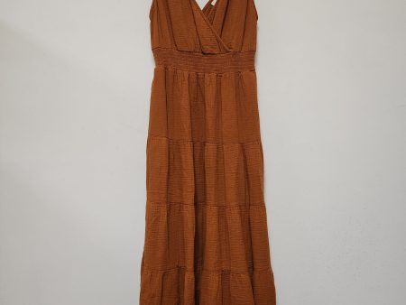 Dress Casual Maxi By Universal Thread In Yellow, Size: S Sale