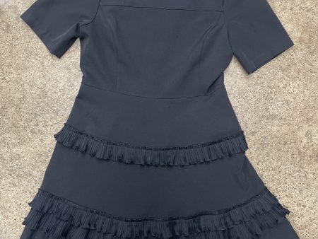 Dress Casual Midi By Gibson And Latimer In Black, Size:12 on Sale