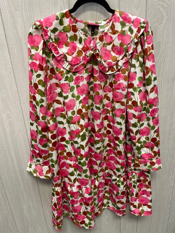 Dress Casual Short By Who What Wear In Floral Print, Size: L Online Hot Sale