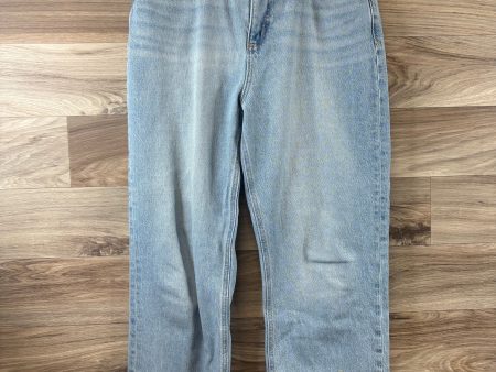 Jeans Straight By Loft In Blue Denim, Size: 8 Fashion