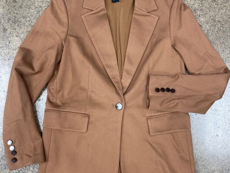 Blazer By Rachel Zoe In Brown, Size:S Discount