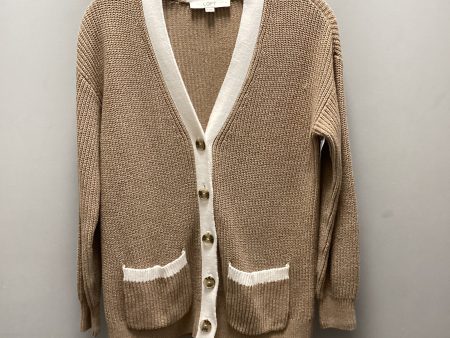 Cardigan By Loft In Tan, Size: S Fashion