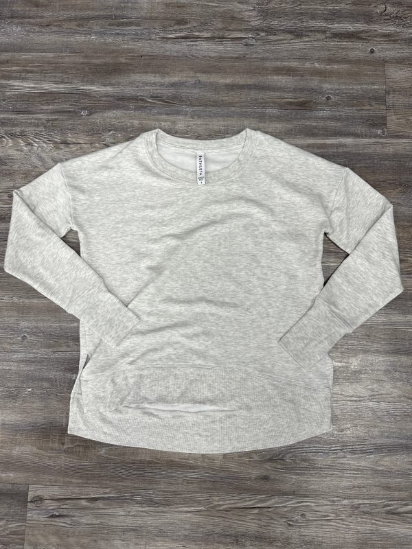 Athletic Sweatshirt Crewneck By Athleta In Grey, Size: S Online now