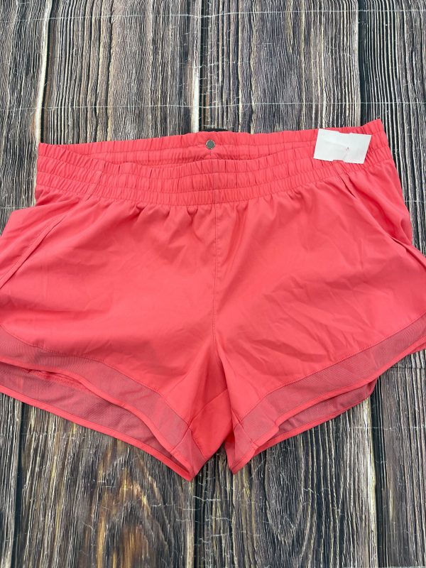 Athletic Shorts By Athleta In Pink, Size: L Fashion