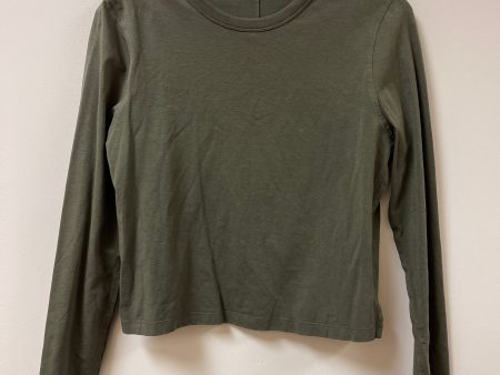 Athletic Top Long Sleeve Crewneck By Lululemon In Green, Size: S Sale