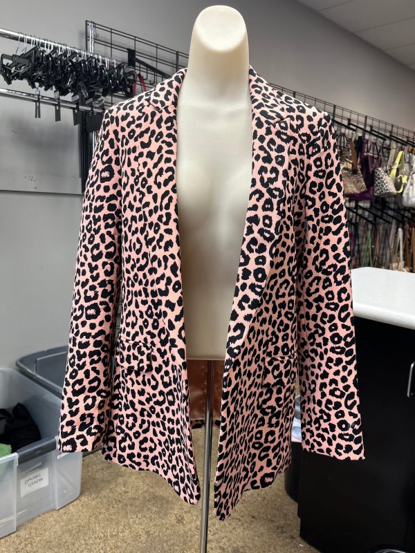 Blazer By Clothes Mentor In Animal Print, Size:S Fashion