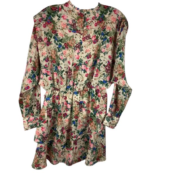 Dress Casual Short By Zara In Floral Print, Size: S Sale