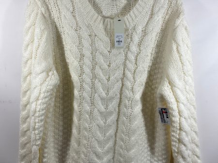 Sweater By Blue Rain In White, Size: Xl For Cheap