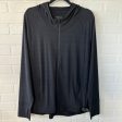 Athletic Top Long Sleeve Hoodie By Athleta In Black, Size: Xl For Discount