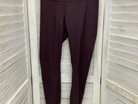 Athletic Leggings By Lululemon In Purple, Size: 8 on Sale