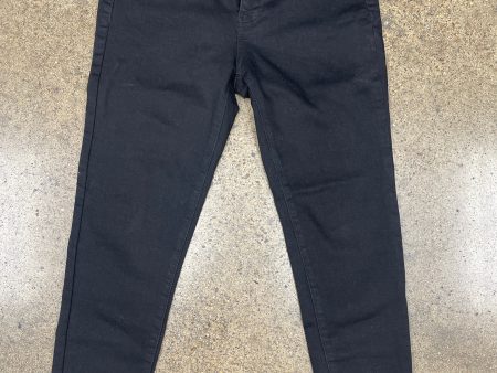 Jeans Skinny By Black Label In Black, Size:10 Cheap