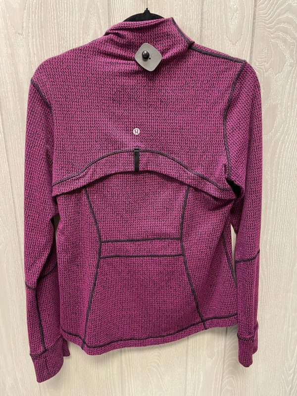 Athletic Jacket By Lululemon In Purple, Size: 12 Cheap