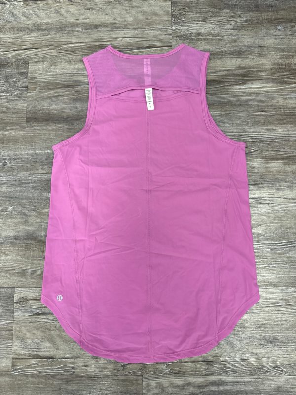 Athletic Tank Top By Lululemon In Purple, Size: 6 For Sale