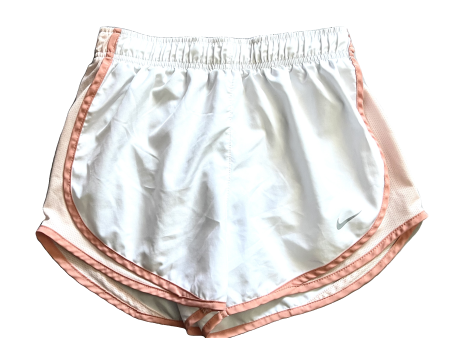 Athletic Shorts By Nike In Pink & White, Size: S Online now