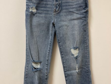 Jeans Straight By Kensie In Blue Denim, Size: 6 Online Sale