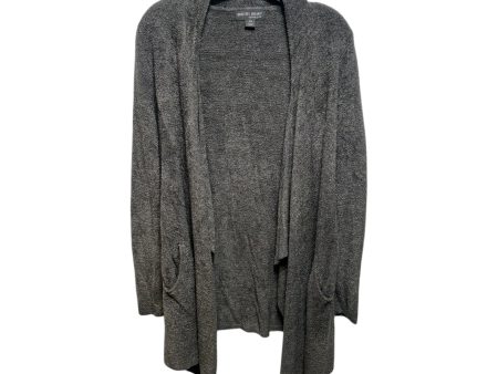 Sweater Cardigan By Barefoot Dreams In Grey, Size: M Supply