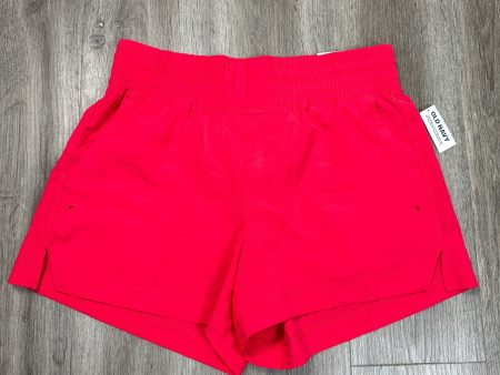 Athletic Shorts By Old Navy In Red, Size: M Fashion